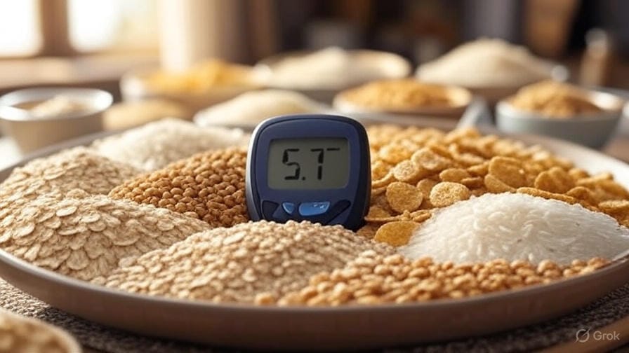 Зерновые и злаковые продукты для диабетиков: таблица ГИ, ГН, ХЕ, БЖУ и Калорийность